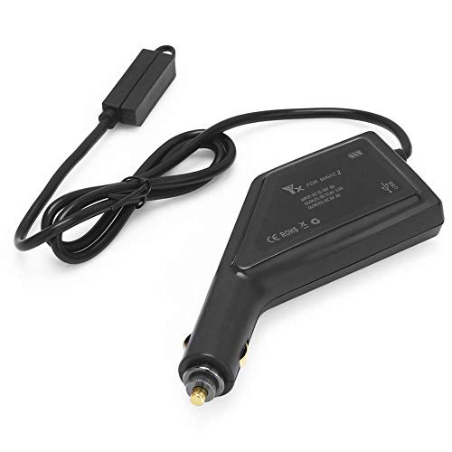 Anbee Intelligent Battery Car Charger Adapter for DJI Mavic 2 Zoom/Pro Drone, Charging for Battery and Remote Controller