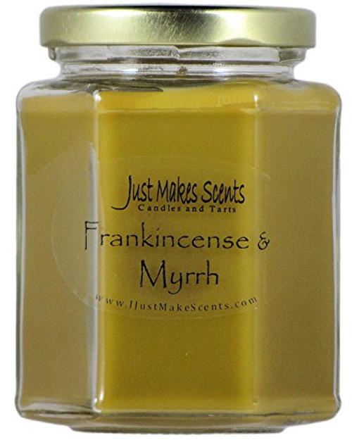 Just Makes Scents Frankincense & Myrrh Scented Blended Soy Candle (8 oz) Just Makes Scents Frankincense & Myrrh Scented Blended Soy Candle (8 oz)