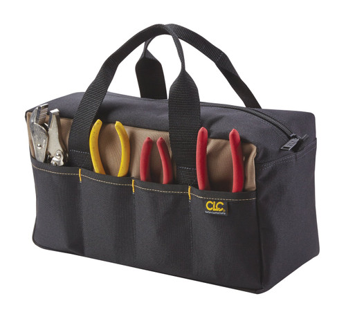 CLC Custom Leathercraft 1116 14-Inch Standard Tool Tote Bag, 8 Outside Pockets CLC Custom Leathercraft 1116 14-Inch Standard Tool Tote Bag, 8 Outside Pockets