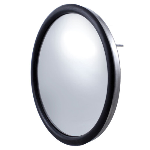 United Pacific 60034 Stainless Steel 8 1/2' Convex Mirror - Center Stud