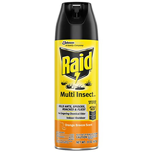 Raid Multi Insect Killer, Orange Breeze, 15 OZ (Pack - 1)