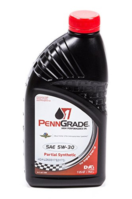 PennGrade Motor Oil 71096 5w30 Racing Oil 1 QtPartial Synthetic, 32. Fluid_Ounces PennGrade Motor Oil 71096 5w30 Racing Oil 1 QtPartial Synthetic, 32. Fluid_Ounces