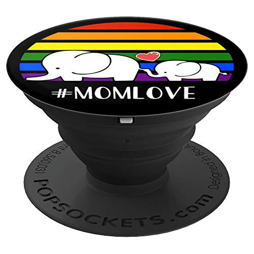 Gay Mom Pride LGTB Rainbow Flag Sunset Gay Gift - PopSockets Grip and Stand for Phones and Tablets Gay Mom Pride LGTB Rainbow Flag Sunset Gay Gift - PopSockets Grip and Stand for Phones and Tablets