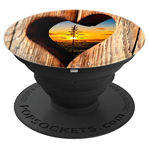 Sunset Scene Lifes Too Short To Wait - PopSockets Grip and Stand for Phones and Tablets