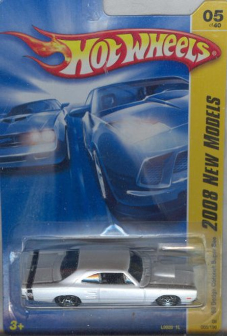 Hot Wheels 2008-005 of 40 New Models White '69 DODGE CORONET SUPER BEE 1:64 Scale Hot Wheels 2008-005 of 40 New Models White '69 DODGE CORONET SUPER BEE 1:64 Scale