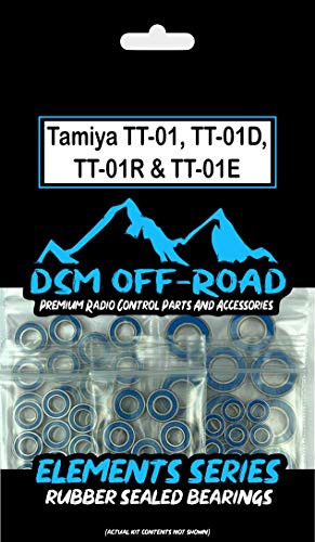 Tamiya TT-01, TT-01D, TT-01R & TT-01E Complete Bearing Kit Set (20 Bearings)