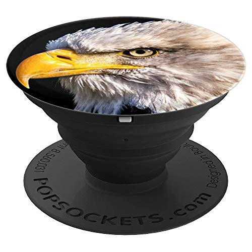 Adler White Tailed Eagle Bald Eagle Bird Raptor American - PopSockets Grip and Stand for Phones and Tablets