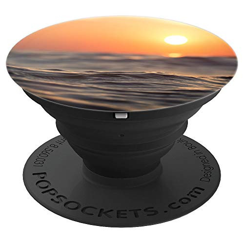 Sea During Evening Sunset - PopSockets Grip and Stand for Phones and Tablets
