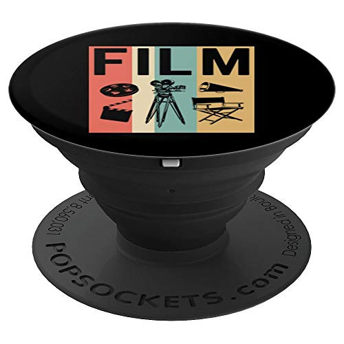 Vintage Film Cinema, Retro Movie Set - PopSockets Grip and Stand for Phones and Tablets Vintage Film Cinema, Retro Movie Set - PopSockets Grip and Stand for Phones and Tablets