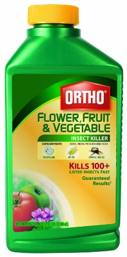 Ortho 0345110 Flower, Fruit and Vegetable Insect Killer Concentrate, 32-Ounce (Garden Insecticide)