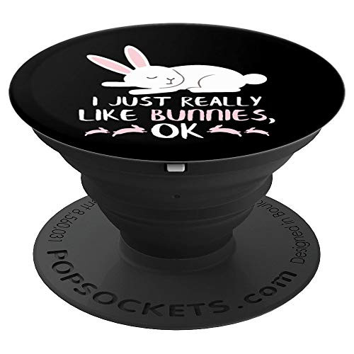Bunny Gifts Bunnies Rabbit Lover Gifts Pet Bunnies - PopSockets Grip and Stand for Phones and Tablets