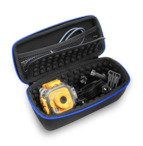 CASEMATIX 8 KIDCASE Compatible with Vtech Kidizoom Action Cam Kids Action Camera, Vtech Micro Memory Card, Charger, Mount and Accessories  Includes CASE ONLY