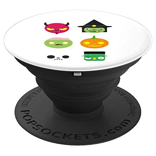 Halloween Costume Emoji Set Cute Family Gift PopSockets Grip and Stand for Phones and Tablets