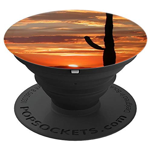 Arizona Landscape Scenic Sunset Sky Clouds - PopSockets Grip and Stand for Phones and Tablets
