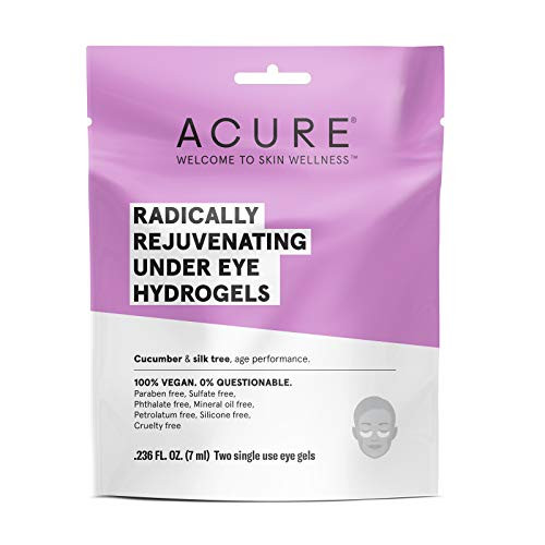 ACURE Radically Rejuvenating Under Eye Hydrogel Mask, 5 Count (Packaging May Vary)