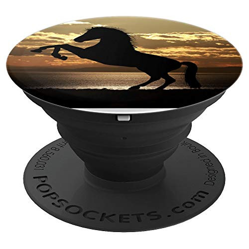 Beautiful Horse In The Clouds And Sunset - PopSockets Grip and Stand for Phones and Tablets