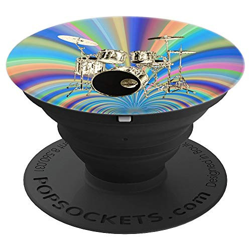 Drums Pop Socket-Pop Art Drum Set Drummer Gifts - PopSockets Grip and Stand for Phones and Tablets Drums Pop Socket-Pop Art Drum Set Drummer Gifts - PopSockets Grip and Stand for Phones and Tablets