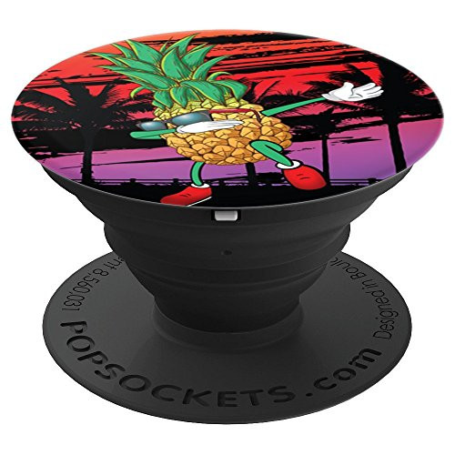 Dabbing Pineapple Palm Trees Tropical Sunset Gifts - PopSockets Grip and Stand for Phones and Tablets