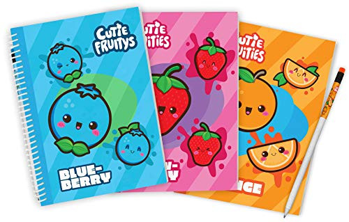 Scentco Sketch & Sniff Scented Sketchbooks (8.3" x 5.8", 3-Pack)