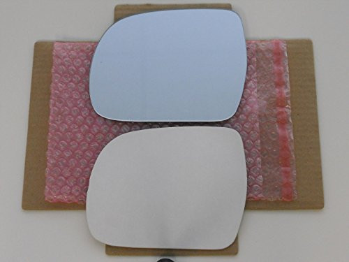 New Replacement Mirror Glass with FULL SIZE ADHESIVE for 2004-2009 LEXUS RX330 RX350 RX400H Driver Side View Left LH