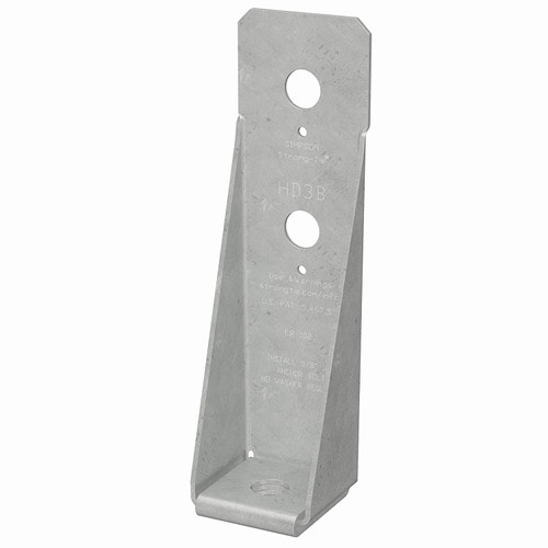 Simpson Strong Tie HD3BHDG  Light Duty Bolted Holdown Hot Dipped Galvanized