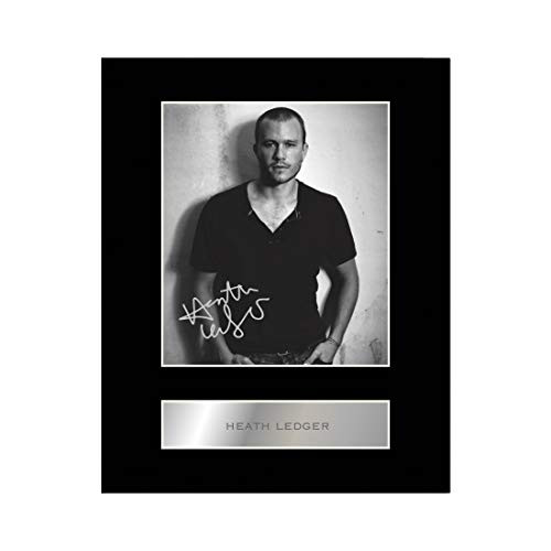 Heath Ledger Signed Mounted Photo Display #01 Autographed Gift Picture Print