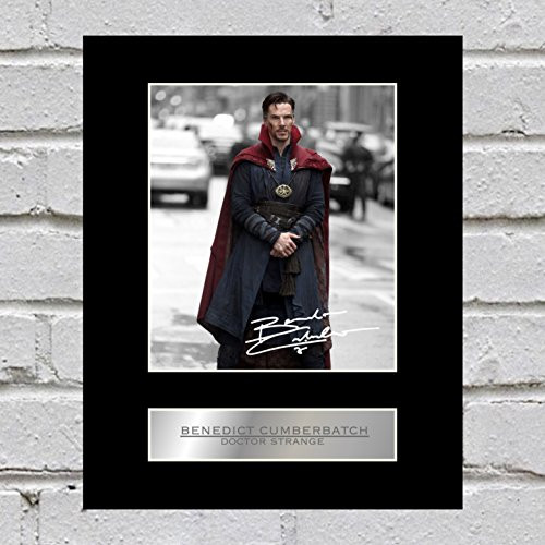 Benedict Cumberbatch Signed Mounted Photo Display Doctor Strange #02 Avengers Autographed Gift Picture Print