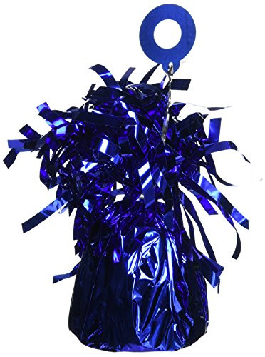 amscan Small Fountain Balloon Weight | Blue | Party Decor | 12 Ct.