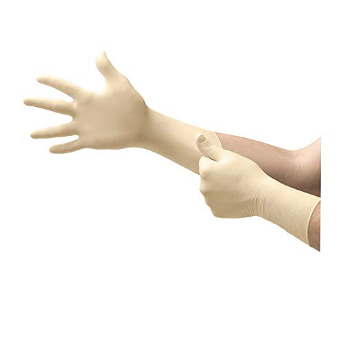 Microflex Ultra One Powder-Free Latex Exam Gloves, X-Large, Box of 50