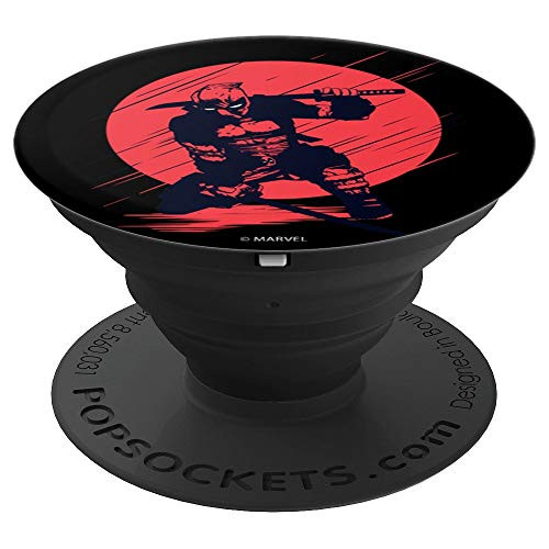 Marvel Deadpool Red Moon Samurai - PopSockets Grip and Stand for Phones and Tablets