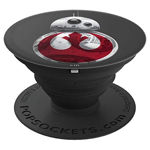 Star Wars Red Rebel Logo On BB8 Portrait - PopSockets Grip and Stand for Phones and Tablets Star Wars Red Rebel Logo On BB8 Portrait - PopSockets Grip and Stand for Phones and Tablets