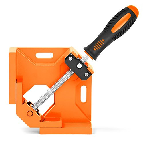 HORUSDY 90° Right Angle Clamps/Corner Clamp tools for Carpenter, Welding, Wood-working, Engineering, Photo Framing - Best Unique Tool Gift for Men (Angle Clamps)