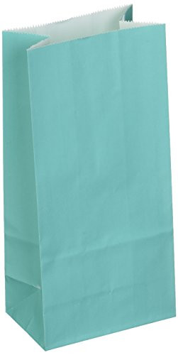 amscan Mini Paper Bags | Robins Egg Blue | Party Accessory | 144 Ct.