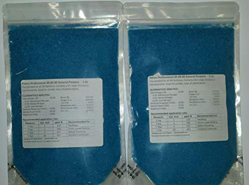 Peters 20-20-20. 2 Pounds. General Purpose Water Soluble Fertilizer with Micro Nutrients.