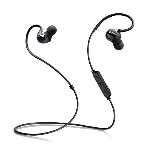 Sport Bluetooth Headphones, SURPHY Wireless Earbuds Sweatproof Bluetooth Headset Noise Cancelling Headphones for Running Gym Cycling Exercise with Mic 8 Hour Play Time Wireless Music Earphone Sport Bluetooth Headphones, SURPHY Wireless Earbuds Sweatproof Bluetooth Headset Noise Cancelling Headphones for Running Gym Cycling Exercise with Mic 8 Hour Play Time Wireless Music Earphone