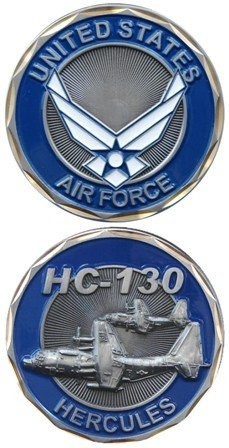 U.S. Air Force HC-130 Hercules Challenge Coin