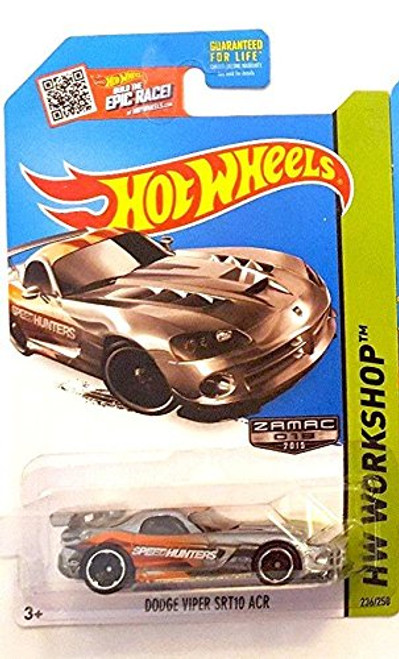 Hot Wheels 2015 HW Workshop Dodge Viper SRT10 ACR 236/250, Exclusive ZAMAC Hot Wheels 2015 HW Workshop Dodge Viper SRT10 ACR 236/250, Exclusive ZAMAC