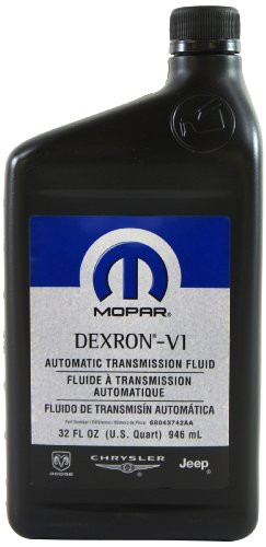 Genuine Mopar Fluid 68043742AA Dexron-Vi Automatic Transmission Fluid - 1 Quart