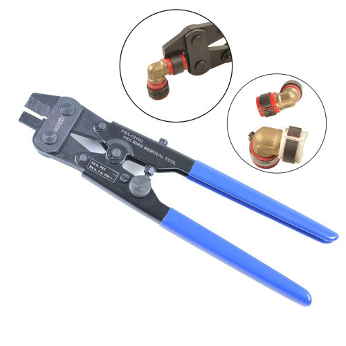 IWISS PEX-1210C PEX Crimp Ring Removal Tool For 1/2-Inch,3/4-Inch,1-Inch F1807 Copper Crimp Rings