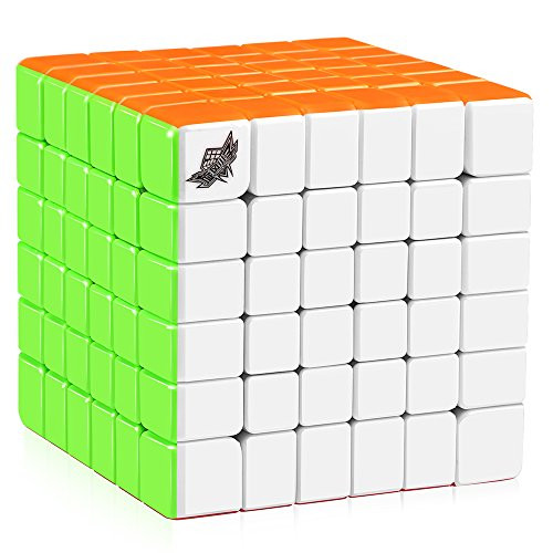 D-FantiX Cyclone Boys 6x6 Speed Cube Stickerless 6x6x6 Magic Cube Puzzles 68mm (G6 Version)
