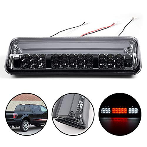 For 2004-2008 Ford F-150 F150 Explorer 3rd Third Brake Lamp Lights Smoked LED Rear High Mount Stop Tail Cargo Roof Light Lamp 2005 2006 2007