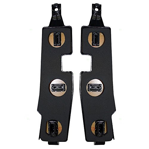 Driver and Passenger Taillights Connector Plate Replacement for Cadillac Chevrolet GMC Pickup Truck 16511565 16511566 AutoAndArt