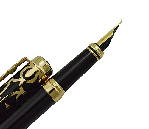 Duke Sapphire Fude Pen Calligraphy Fountain Pen Fine to Broad Size for Signature and Art Drawing