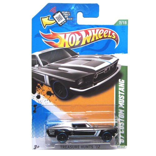 2012 Hot Wheels Regular Treasure Hunt - '67 Custom Mustang