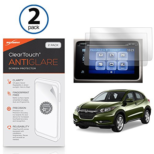 Honda 2017 HR-V (7 in) Screen Protector, BoxWave [ClearTouch Anti-Glare (2-Pack)] Anti-Fingerprint Matte Film Skin for Honda 2017 HR-V (7 in), 2016 HR-V (7 in)