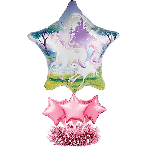 Creative Converting Balloon Centerpiece Kit, Unicorn Fantasy (2-Pack)