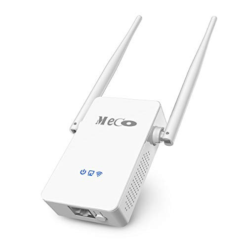 WiFi Range Extender, MECO AC750 WiFi Repeater Dual Band WiFi Signal Booster Amplifier 2.4/5GHz Supports Repeater/Access Point/Router Mode Easily Setup with Ethernet Port, Extends WiFi to Smart Home