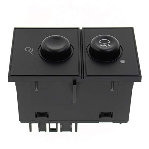 AUTOKAY Fog Light & Cargo Lamp Switch 15143597 for 03-07 GMC Sierra 1500 2500 3500 15076588 Fits Chevy Silverado 1500 2500 H 3500 Classic Suburban 2500 Tahoe GMC Sierra 1500 Yukon Yukon XL 1500