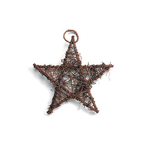 Darice Bulk Buy DIY Grapevine Star Brown 10 inches (6-Pack) 2841-25