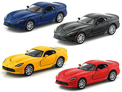 Set of 4 - 2013 SRT Dodge Viper GTS 1/36